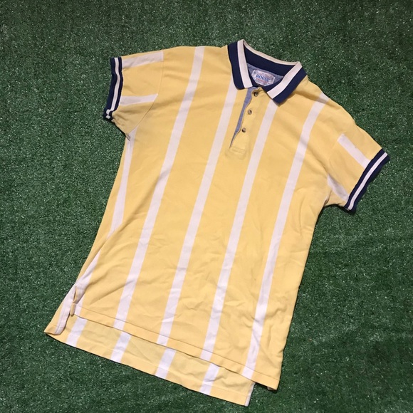 Rogue Other - Large vintage striped polo - Rogue